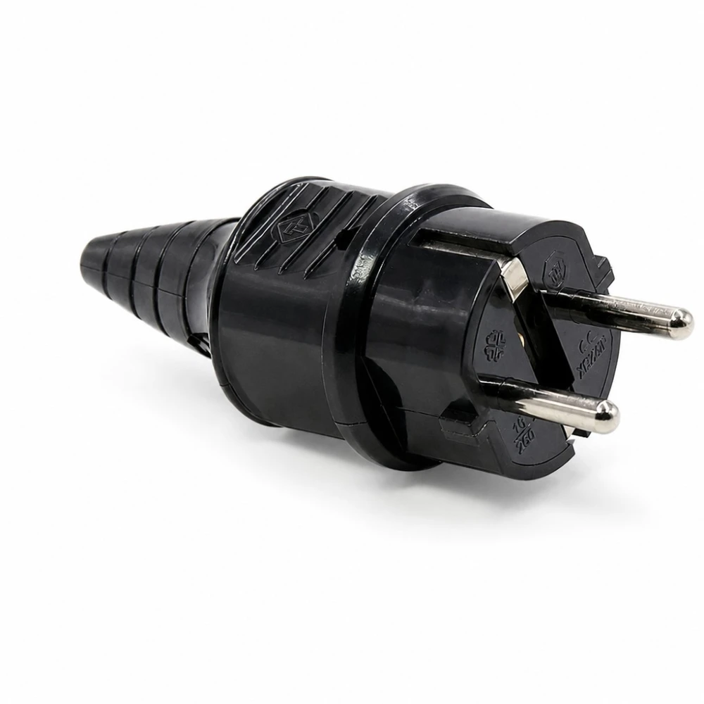 Fiche SCHUKO Démontable 16A 250V Type F Allemand Européen Réparation Industrielle