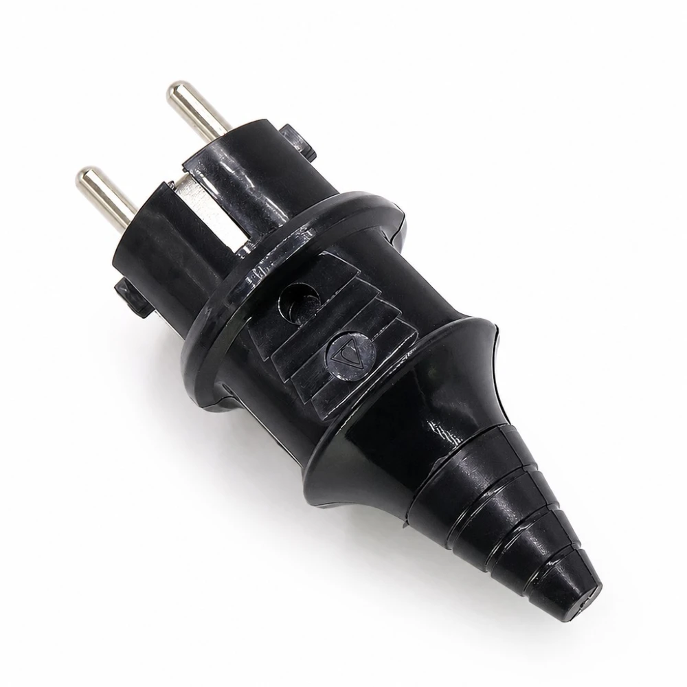 Fiche SCHUKO Démontable 16A 250V Type F Allemand Européen Réparation Industrielle