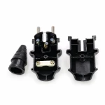 Fiche SCHUKO Démontable 16A 250V Type F Allemand Européen Réparation Industrielle