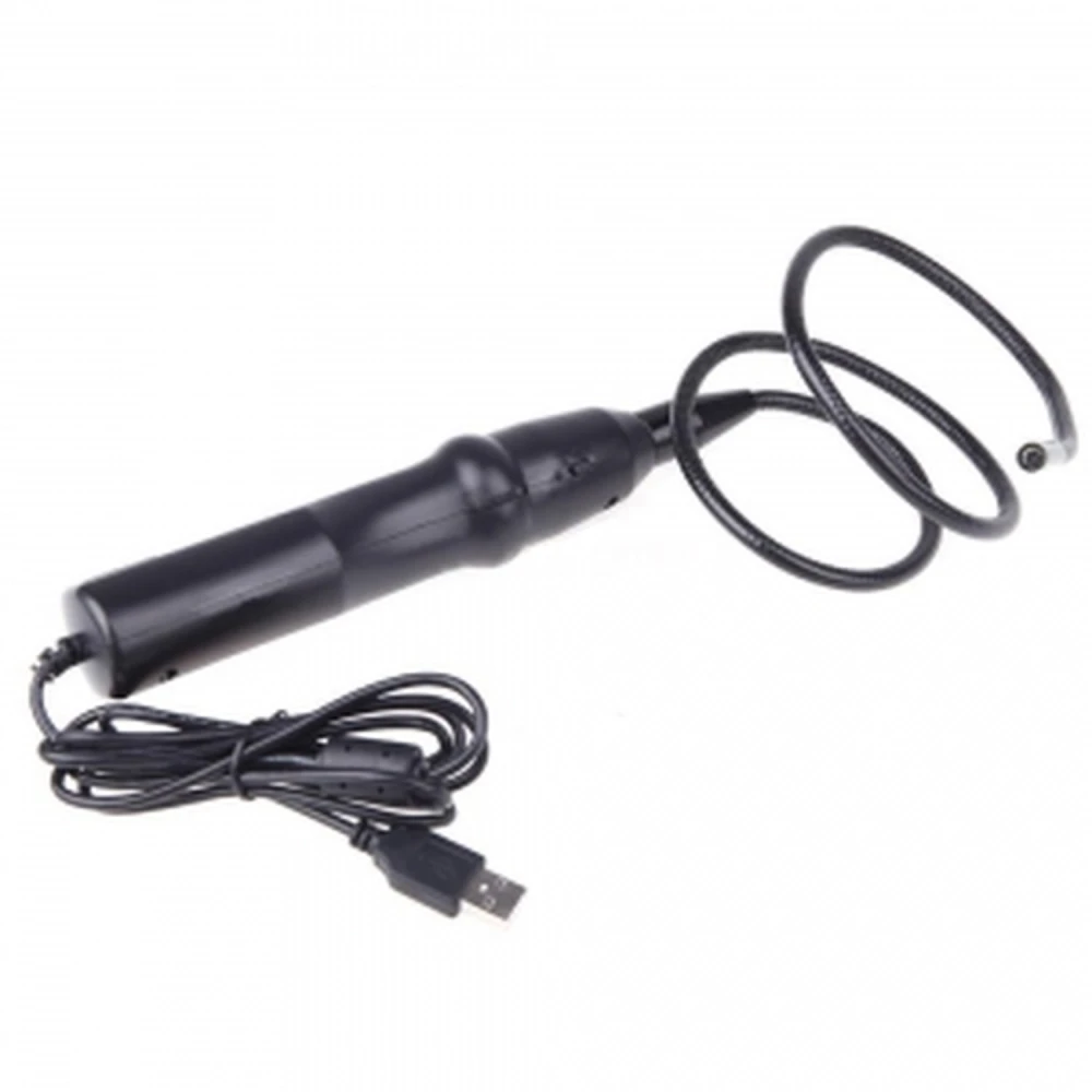 Endoscope d’inspection flexible 7mm 1 m avec LED submersible