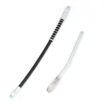 Pistolet à graisse manuel 600ml avec pompe à graisse et flexible haute pression