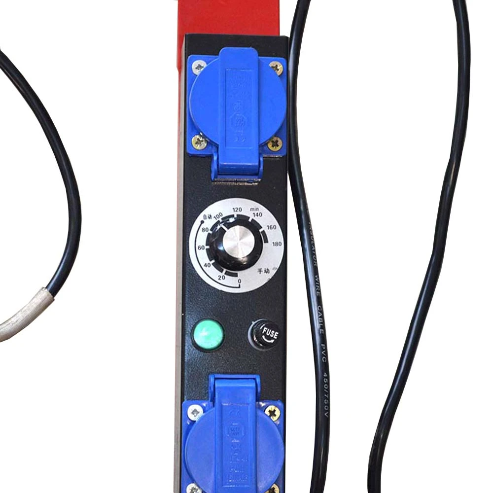 Équipement de réparation de pneus avec vulcaniseur automatique à température constante