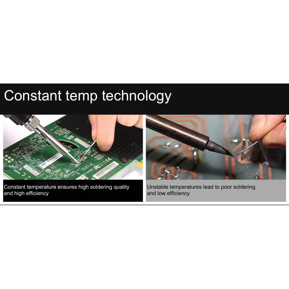 Station de soudage numérique Mlink S1 60W avec écran LED et verrouillage de température