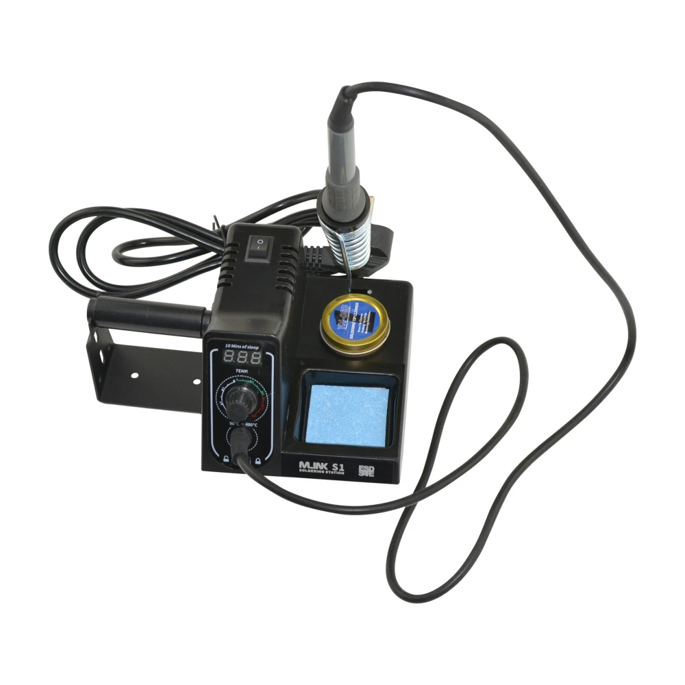 Detalle del soldador ligero de la estación Mlink S1