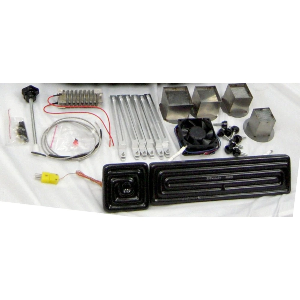 Detalle de boquillas de aire caliente rotativas de la estación Mlink X2