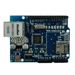 Ethernet Shield W5100 compatible Arduino pour projets Arduino UNO et MEGA