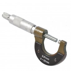 External Micrometer 0-25 Mm, 0,01 Mm Precision