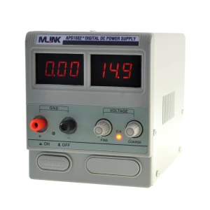 Alimentation réglable 15V 2A avec affichage numérique Mlink APS1502+