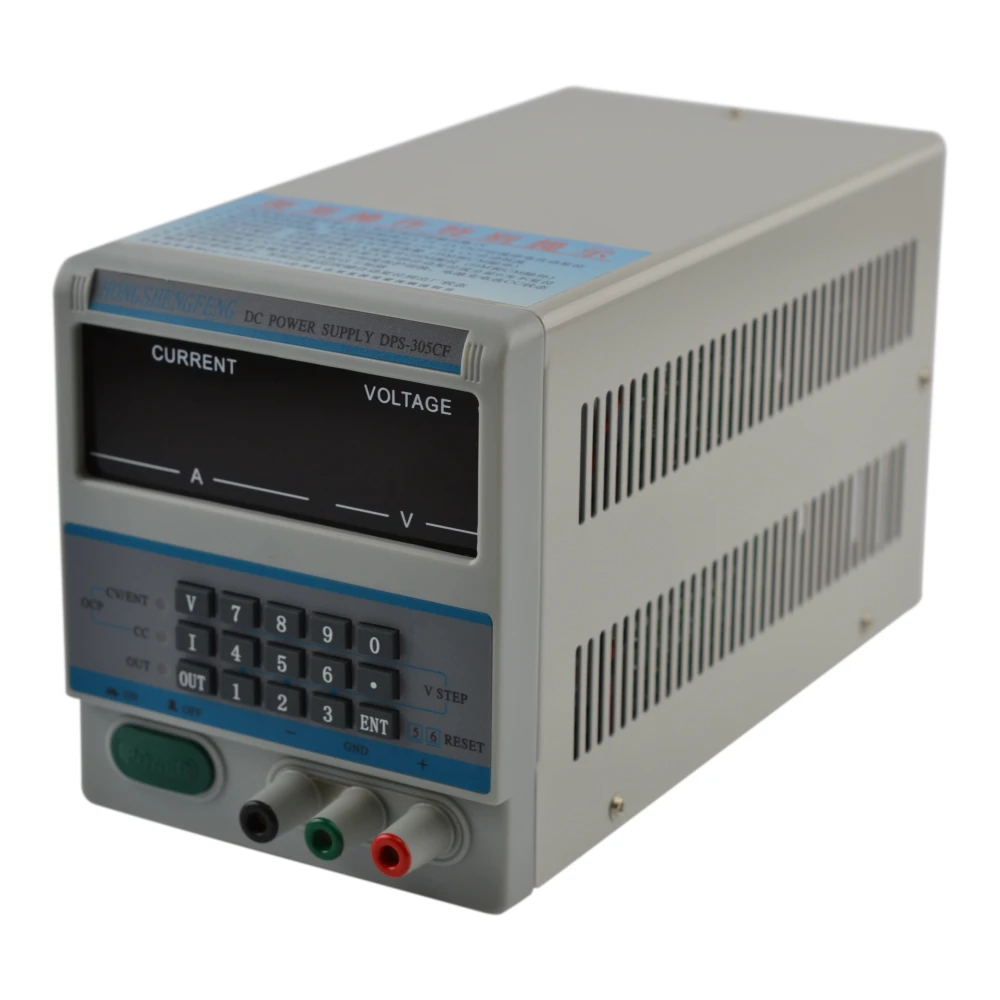 Alimentation programmable DPS-305CF avec affichage numérique pour laboratoire et production