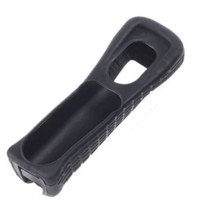 Coque en silicone noire pour Wii Remote - Protection et confort