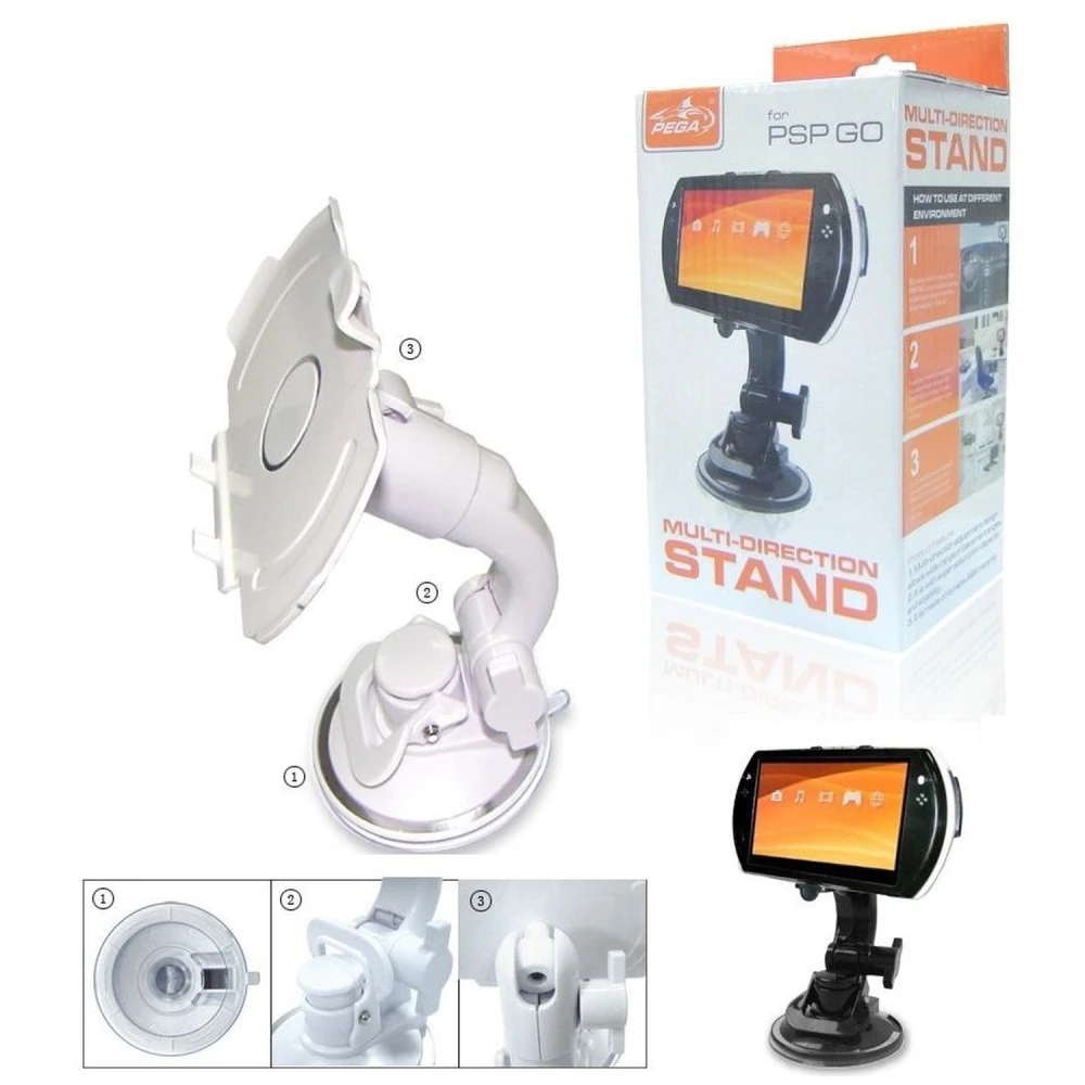 Housse PSP Go blanche avec sangle pour protection et confort