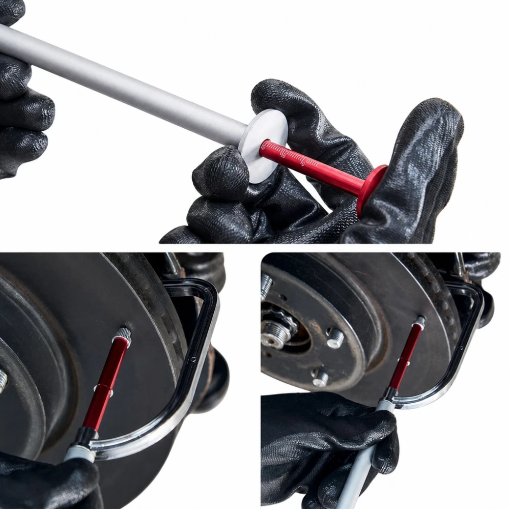 Jauge d'épaisseur de disque de frein sans démontage (Brake Disc Thickness Gauge)