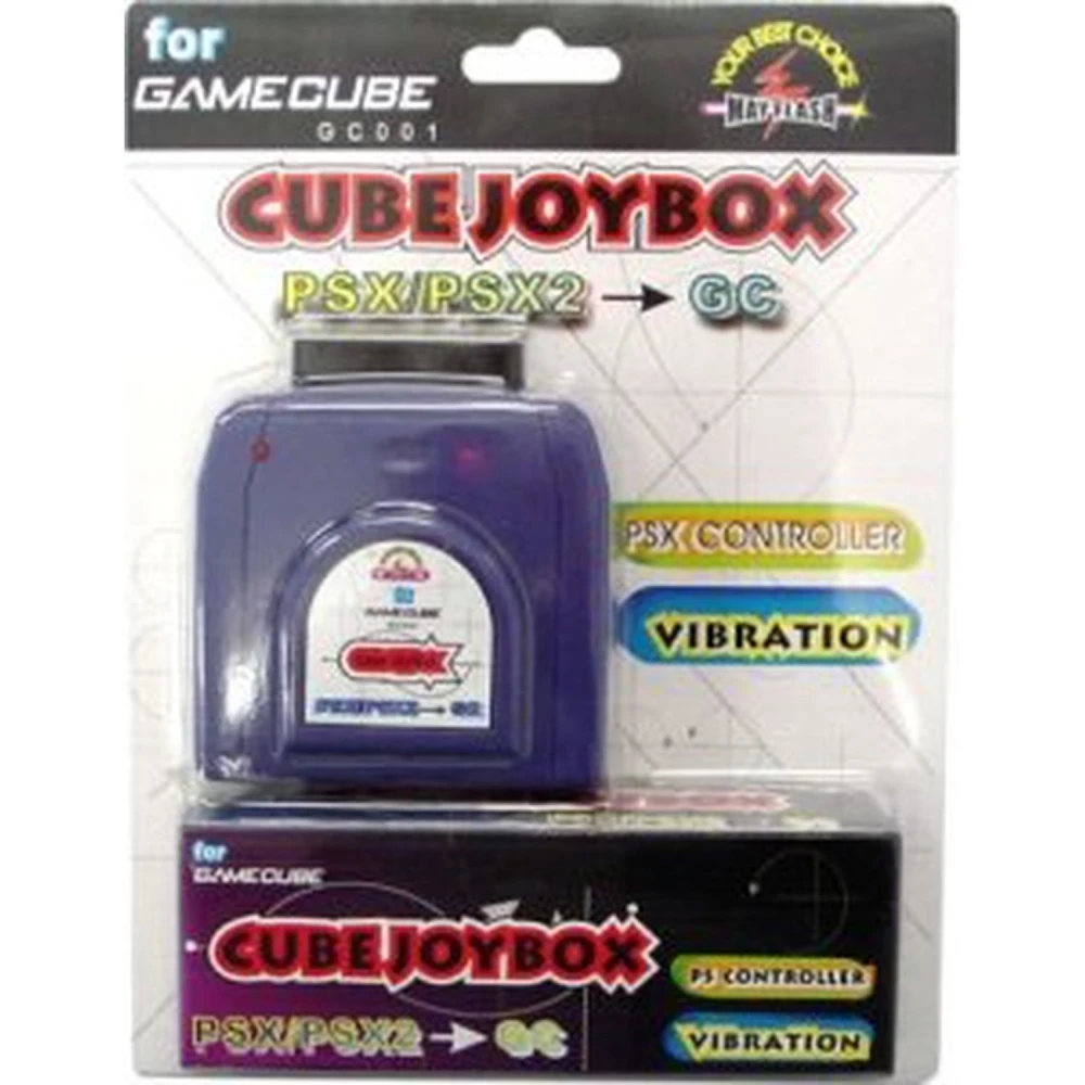 Adaptateur manettes PS2 pour Gamecube Joybox Mayflash