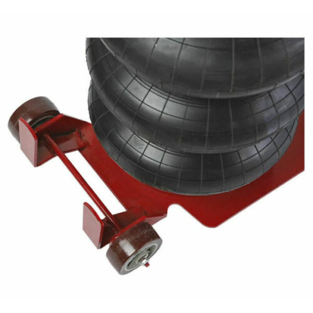 Cric pneumatique 3 tonnes triple coussin d'air gonflable Heavy Duty pour voitures