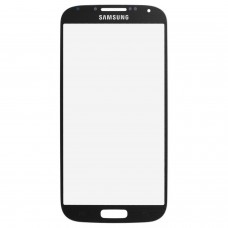 Ecran Extérieur Avant De Remplacement En Verre Noir Pour Samsung Galaxy S4