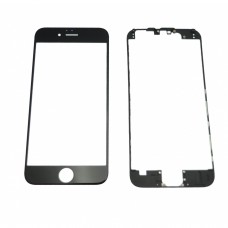Glass BLACK Replacement Front Outer Screen For Iphone 6s 4,7  + adhesive bezzel IPHONE 5  4.50 euro - satkit