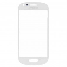 Ecran Extérieur Avant De Remplacement De Verre Blanc Pour Samsung Galaxy S3 Mini