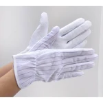 Gants antistatiques taille M pour électronique et soudure - Satkit