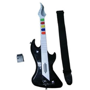 Guitare sans fil PS2 compatible avec Guitar Hero I, II et III