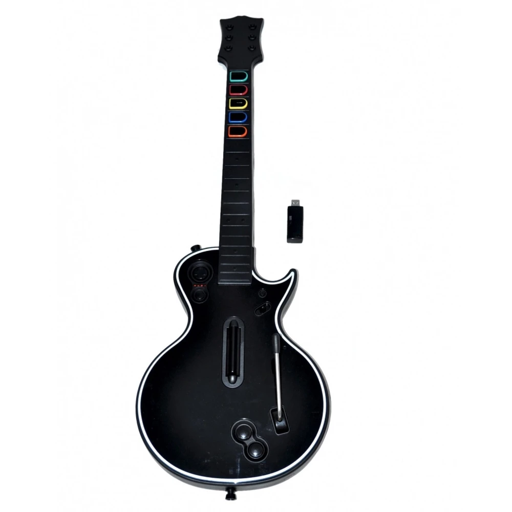 Guitare sans fil PS3 PS2 Ns 3032 à manche amovible pour jeux