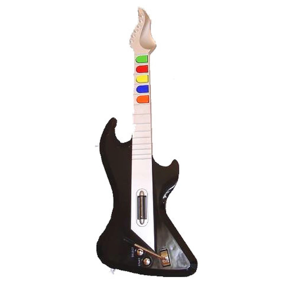 Guitare PS2 compatible Guitar Hero I, II et III pour PlayStation 2