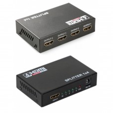 HDMI 1.4 1x4 1 to 4 1080P 3D Splitter Amplifier 1 in 4 out for Dual Display PC COMPUTER & SAT TV  22.00 euro - satkit