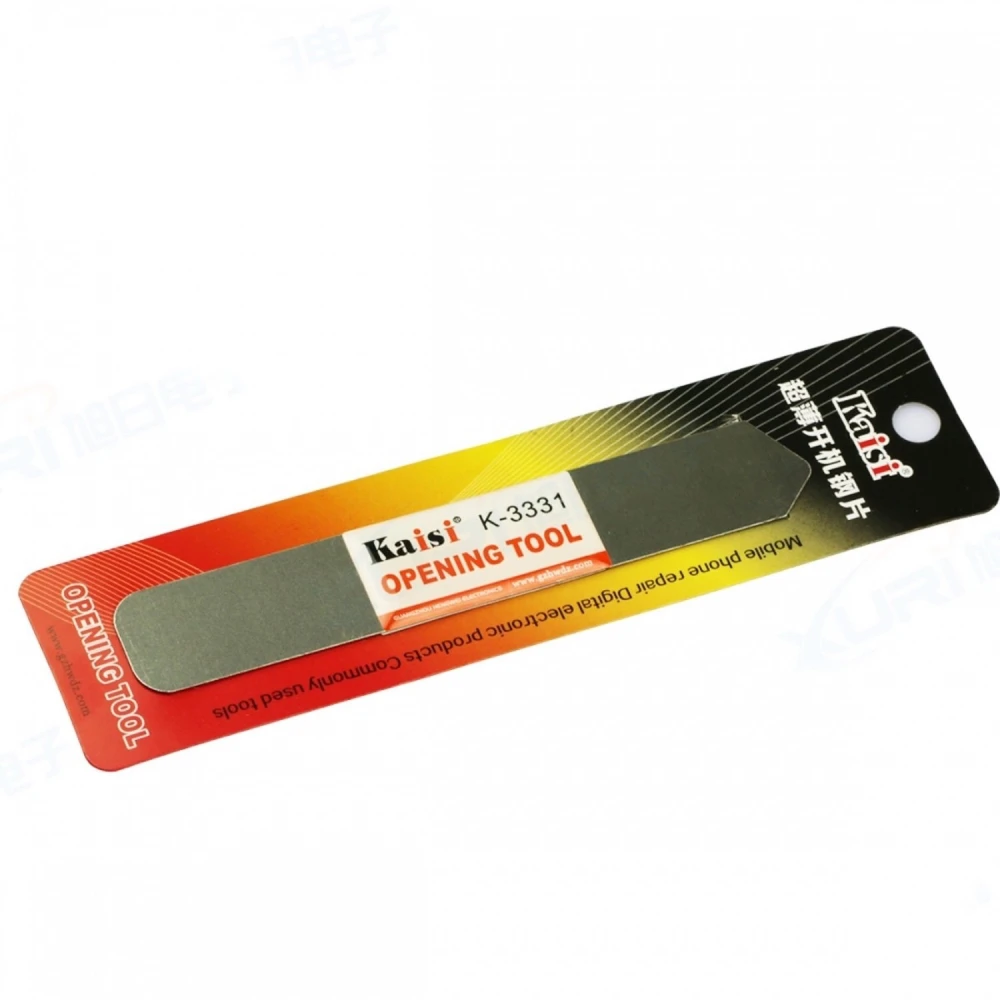 Outil d’ouverture métallique flexible 0,2 mm Kaisi pour réparation électronique