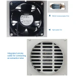 Four de refusion infrarouge INSA M962D avec controle automatique et haute precision