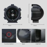 Inclinomètre multifonction Autool X95 avec GPS