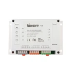 Interrupteur WiFi Sonoff 4 canaux pour domotique compatible Alexa et Google Home