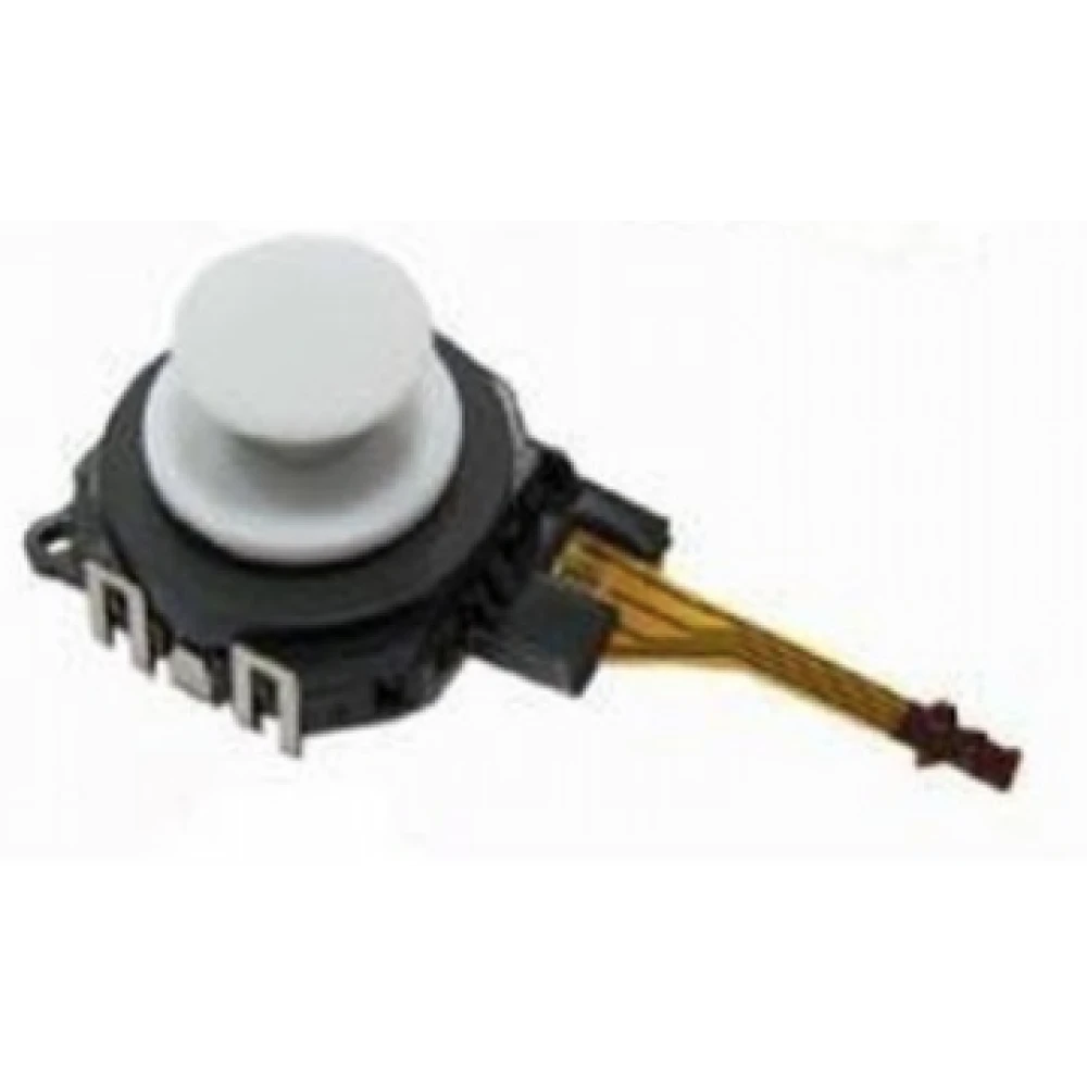 Joystick analogique PSP 3000 blanc - pièce de rechange compatible satkit