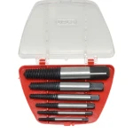 Coffret 6 pièces d’extracteurs de vis cassées professionnels TSX TOOL