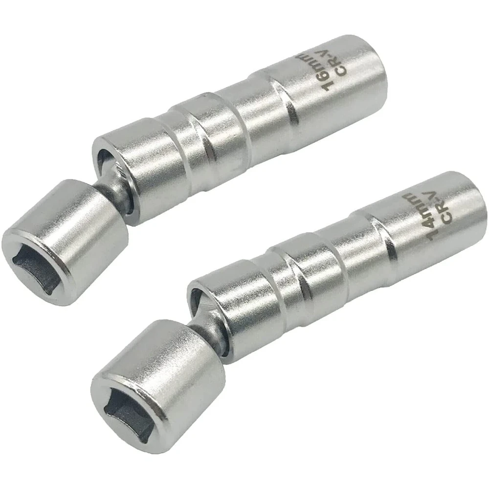 Kit de 2 douilles magnétiques flexibles pour bougie 14 mm et 16 mm TSX TOOL