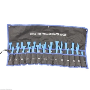 Kit 27 pièces d'outils de dépose de panneaux de portes, moulures et enjoliveurs TSX TOOL