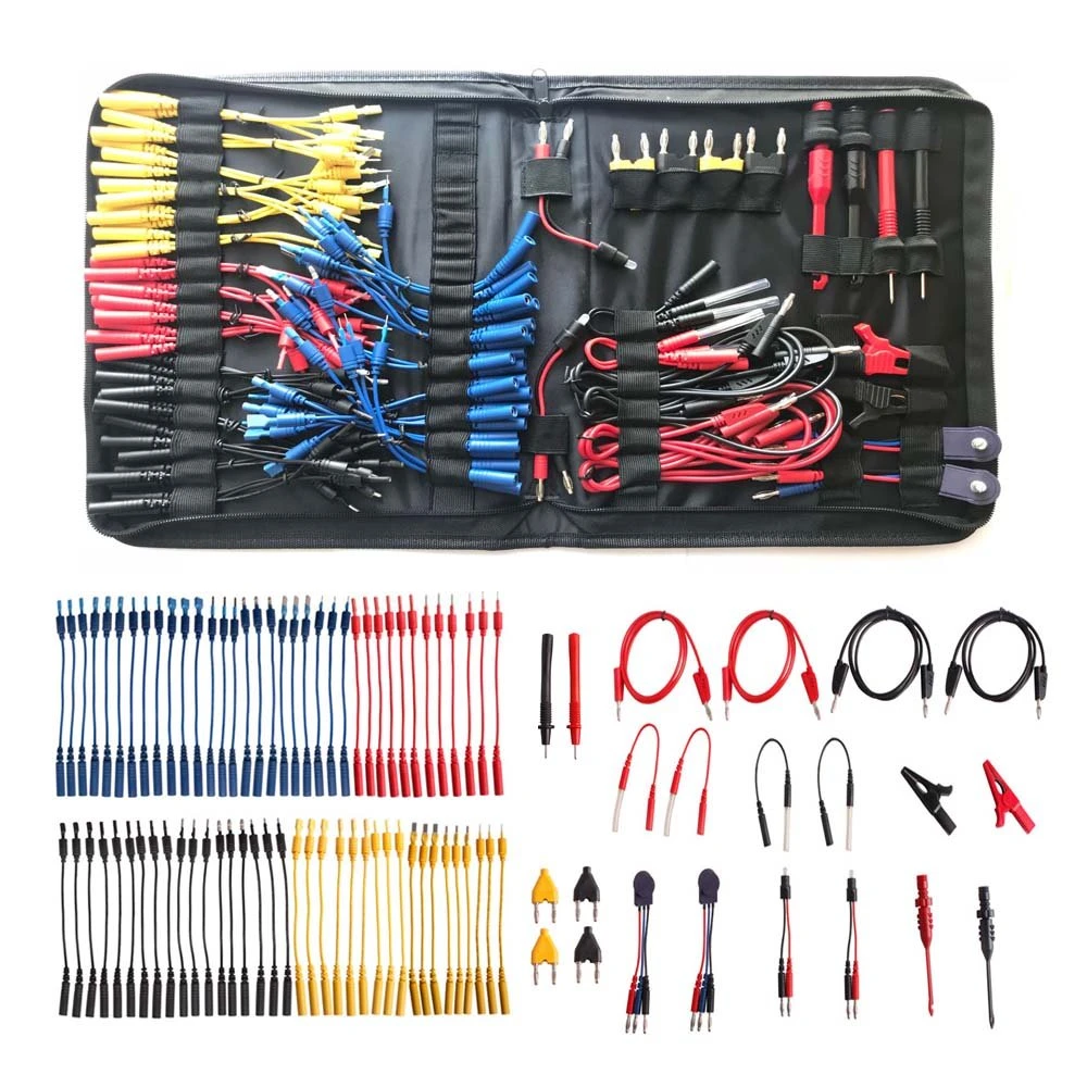 Kit de câbles multifonction pour testeur de circuits auto 92 pièces