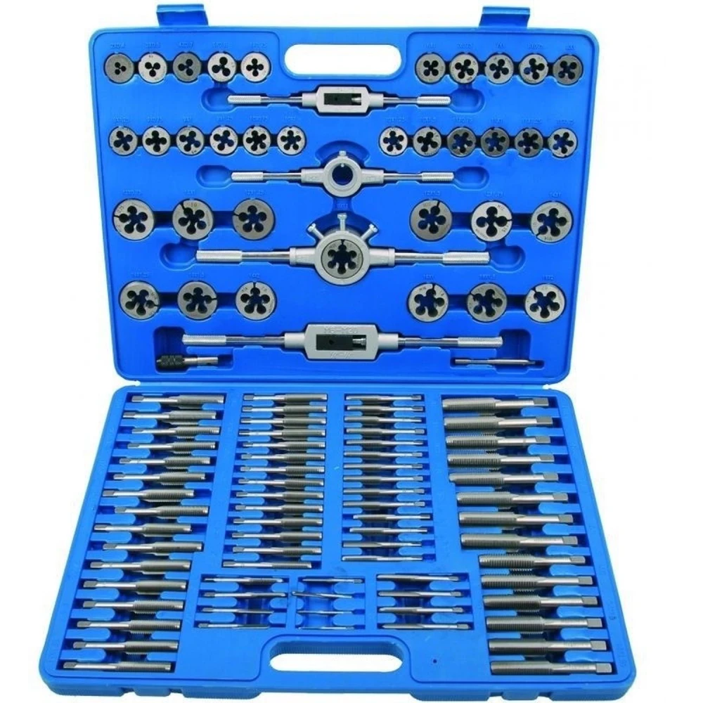 Kit tarauds et filières métriques 110 pièces TSX TOOL - Jeu professionnel