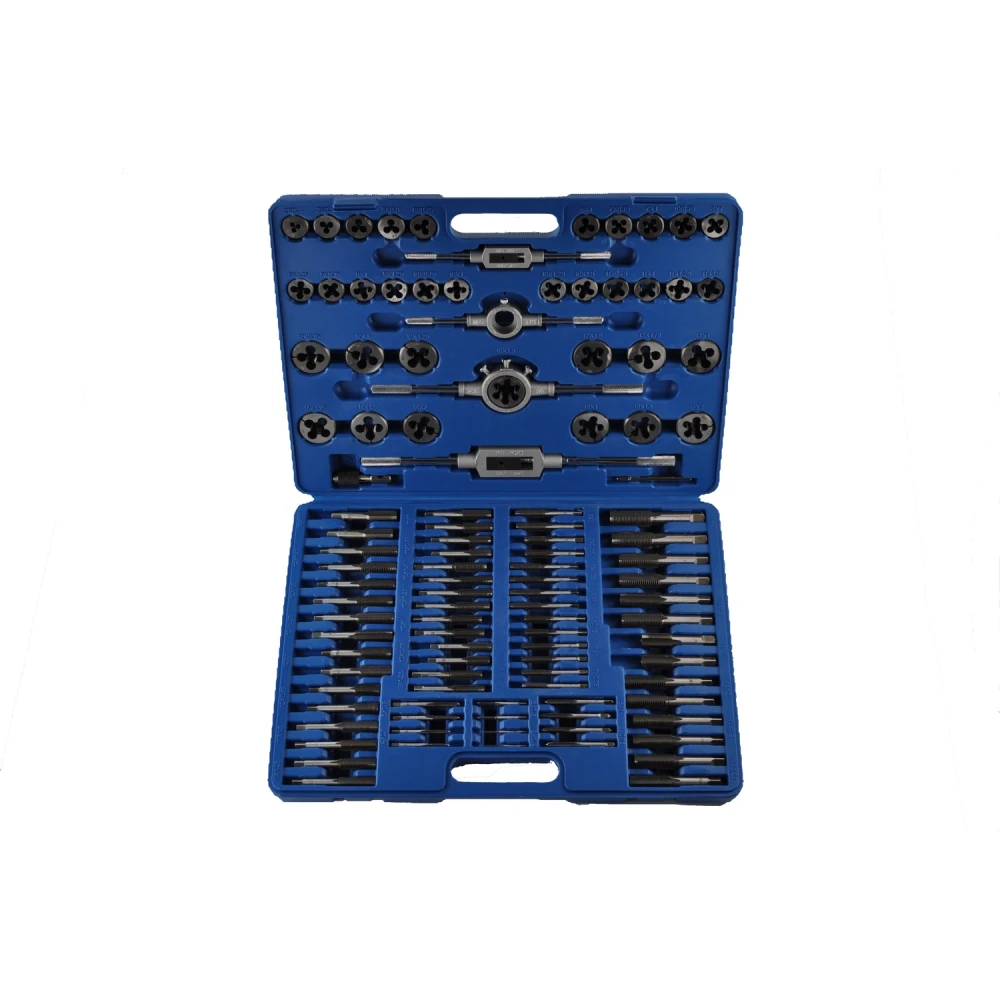 Kit tarauds et filières métriques 110 pièces TSX TOOL - Jeu professionnel