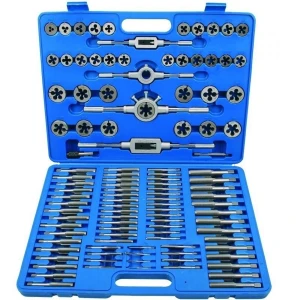 Kit tarauds et filières métriques 110 pièces TSX TOOL - Jeu professionnel