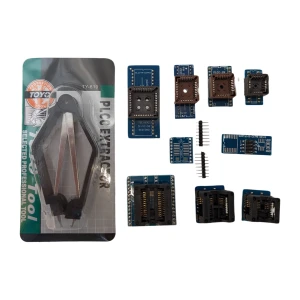 Kit professionnel de supports pour programmateurs TL866CS et XGecu T48/T56 - 10 pièces