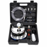 Kit Purgeur de Freins et Embrayage Pneumatique 5L avec Manomètre et Adaptateurs