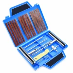 Kit Réparation Crevaisons Pneus 23 Pièces Voiture Moto Mèches Poinçon