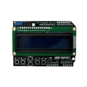 satkit Shield LCD Keypad LCD1602 compatible Arduino avec écran et boutons intégrés