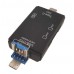 Lecteur de carte mémoire Type-C et USB 3.0 pour SD/Micro SD/Transflash/USB