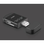 Lecteur de cartes mémoire USB 2.0 tout-en-un pour Micro SD, MMC, SDHC, TF et M2