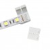 Bande Lumineuse LED Connecteurs à pince droite 10mm 4Pin 5050 RGB Sans soudure