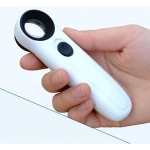 Loupe éclairée pour électronique et hobby 40x - loupe à main avec LED intégrée