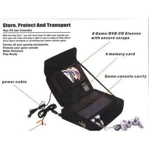 Sac de transport pour Sony PsTwo (PlayStation slim) robuste et pratique