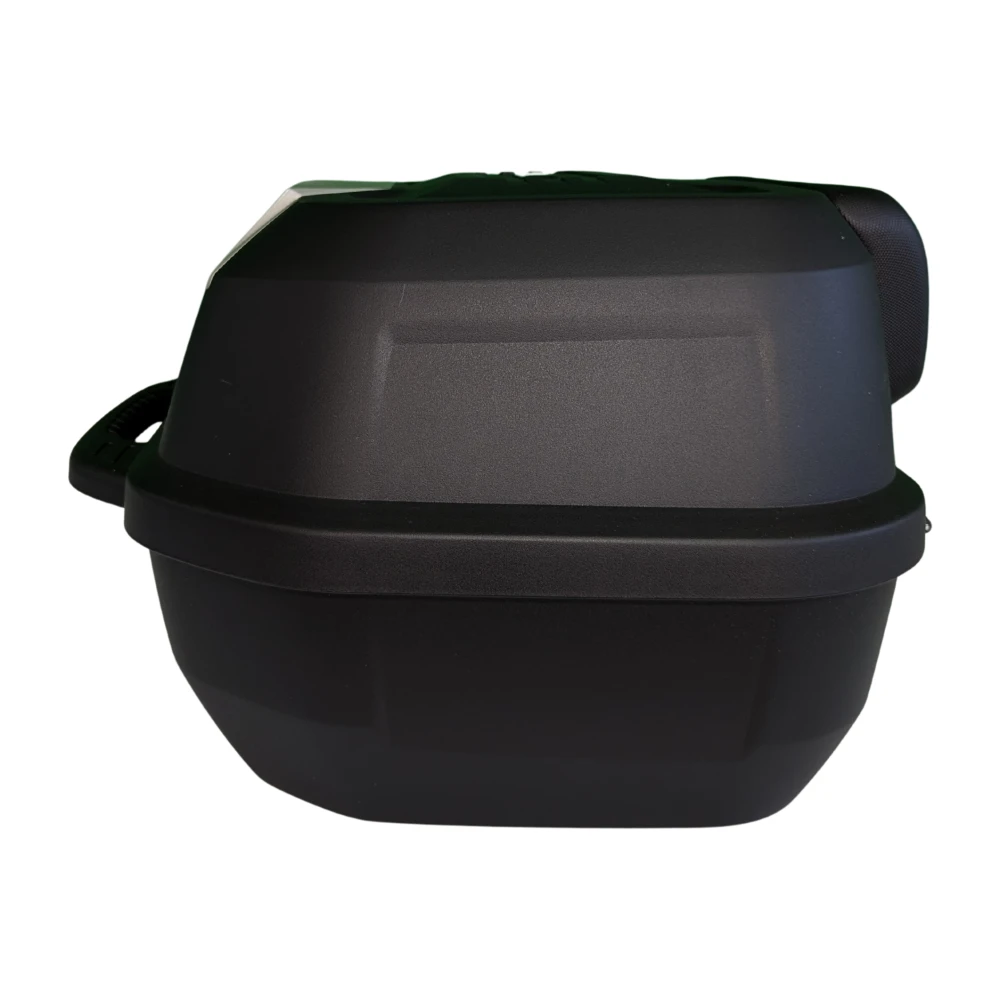Top case moto 47L - Coffre universel amovible avec serrure et dossier