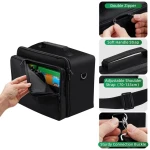 Funda protectora para Xbox Series X con doble cremallera y asa acolchada