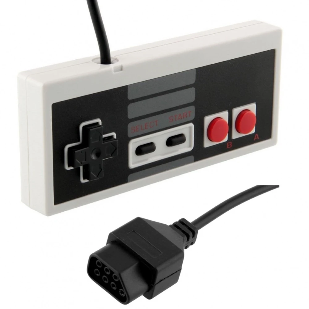 Manette compatible Nintendo NES - contrôleur pour console NES et Famicom